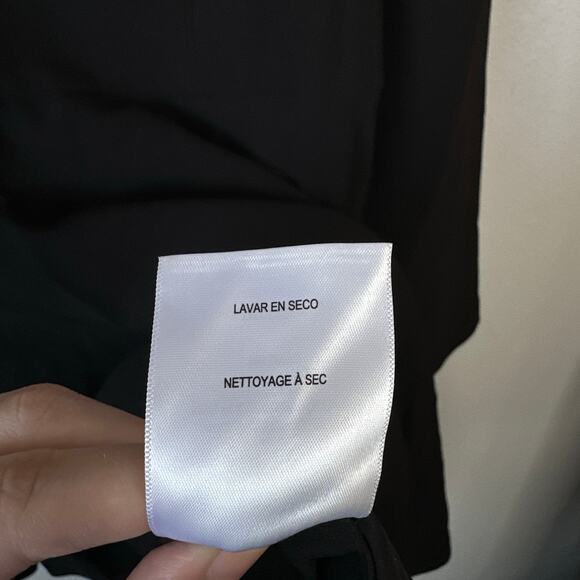 GAL MEETS GLAM Celeste Fit and Flare Dress Black Plus Size 16 Party LBD - Picture 9 of 9